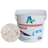 Противогололедный реагент А-Стандарт -35°C, 3.5 кг