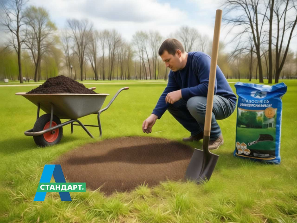 Восстановление и ремонт посевного газона