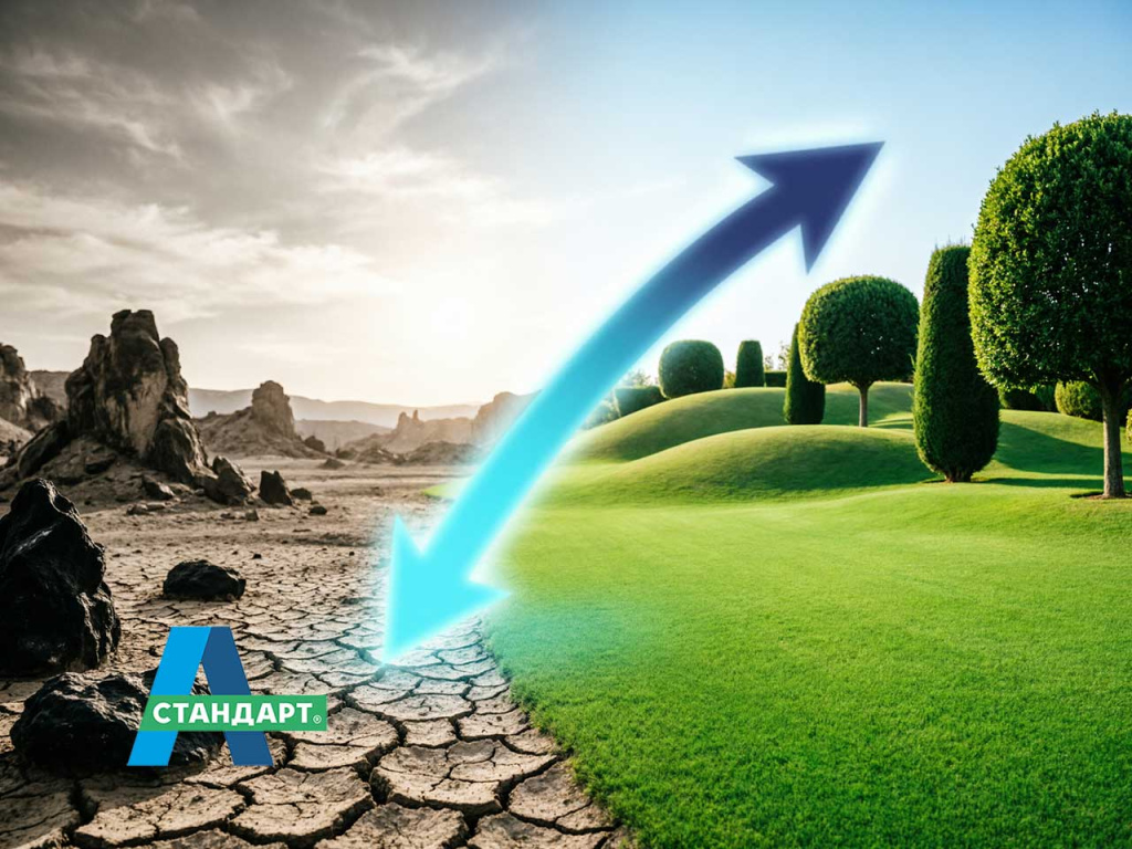 Как выбрать грунт для газона и ландшафта.