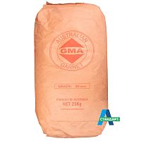 Гранатовый песок GMA Garnet 80 mesh, фракция 0,15-0,3 мм, 25 кг