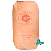 Гранатовый песок GMA Garnet 60 mesh, фракция 0,3-0,6 мм, 25кг