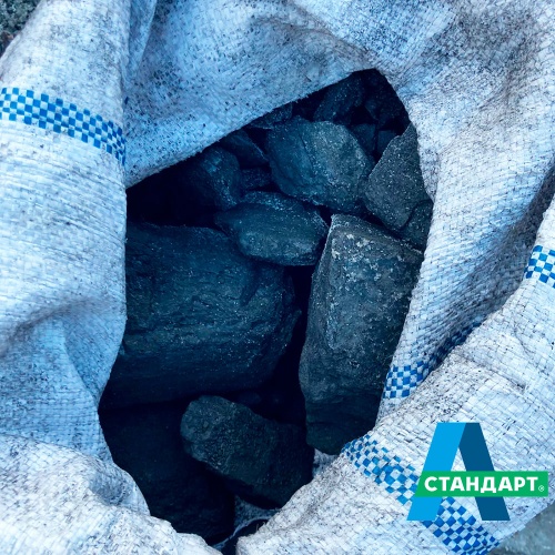 Уголь для отопления марки ДПК А-Стандарт, 25 кг, фракция 20-300 мм фото фото 3