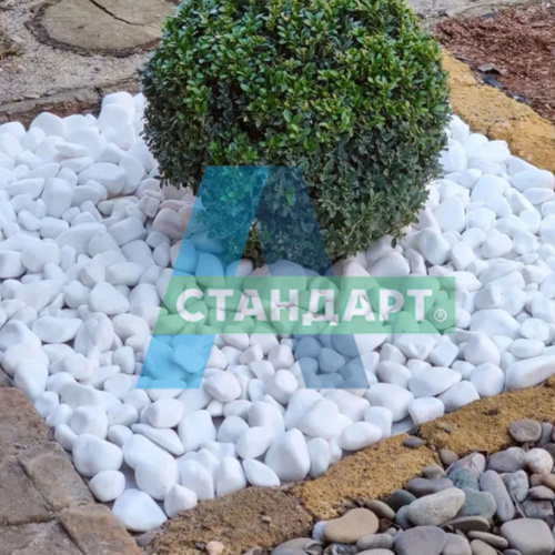 Мраморный щебень А-Стандарт, фракция 20-40 мм, 25 кг фото 6