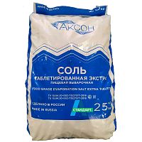 Таблетированная соль Аксон 99,70% 25 кг превью