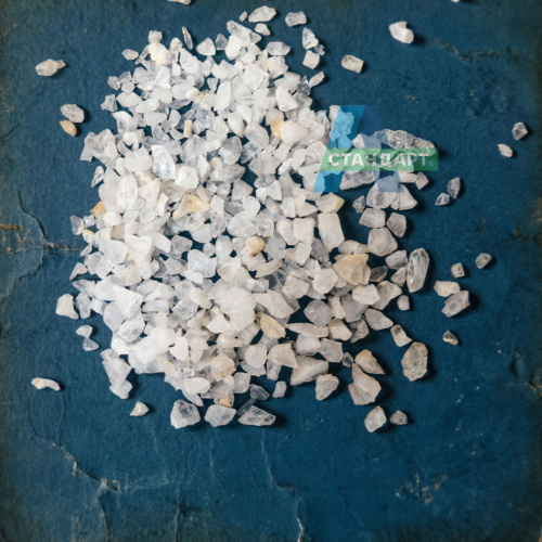 Кварцевый песок, фракция 1,0-3,0 мм, дробленый, 25кг фото 2